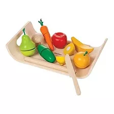 Plantoys Surtido De Frutas Y Verduras (versión De Madera Mac