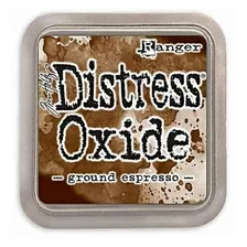 Distress Oxides Cojin Tinta Cafe Expres Estampar Sellos Enve