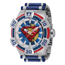 Reloj Para Hombres Invicta Dc Comics 41000 Acero Azul