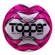 Bola Topper Slick Ii Society Branca E Azul