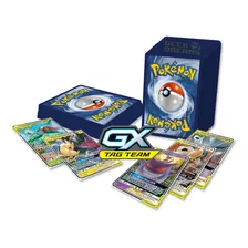 Kit Lote 50 Cartas Pokémon + Gx Aliados + Lendário + Brinde