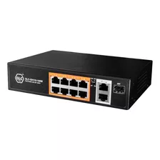 Switch 8 Puertos Glc Gh110-100w + 2p Rj45 Giga + 1 Sfp