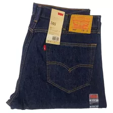 Calça Levi's 505 Masculina 100% Algodão Marinho Regular Fit