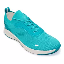 Tênis Usaflex Feminino Esportivo Turquesa Corrida Af3221