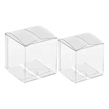 Caja Acetato 10x10x10 Cmtrs Pack De 12 Unidades