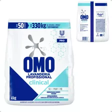 Sabão Em Pó Omo Sem Perfume Clinical Hipoalergênico 04kg 