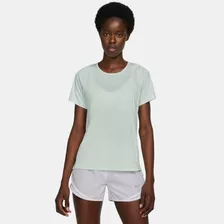 Remera Para Mujer Nike Dri-fit Race Verde