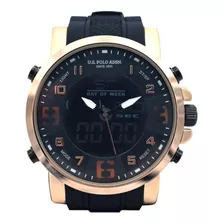 Reloj U.s. Polo Assn. Para Caballero Uskwm-48-0073 Negro