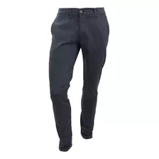 Calça Masculina Ogochi Sarja Essencial Slim Collor Chumbo