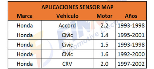 Sensor Map Honda Accor Civic Crv Foto 7