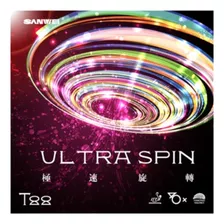 02 Borrachas Sanwei T88 Ultra Spin 40+ Cola 15ml Tênis Mesa