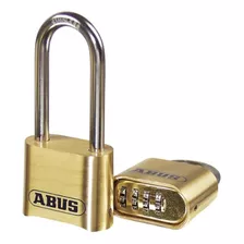 Abus 18050 Candado De Combinación De Latón Macizo Grillete D