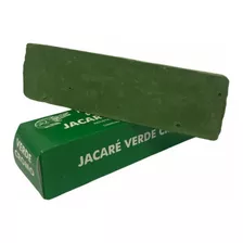 Pasta Jacaré Verde Cromo - 450g
