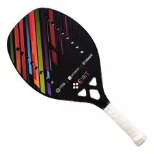 Raquete De Beach Tennis Emit Evolution - Carbono 3k + Capa