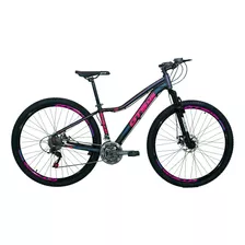 Bicicleta Aro 29 Gts Pro M5 Feminina 21 Marchas Freio A Disc