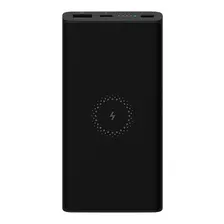 Cargador Inalambrico Power Bank Xiaomi 10w Wireless + 22.5w X Cable 10000mah Color Negro