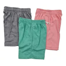 Short De Algodon Para Niños De Colores 