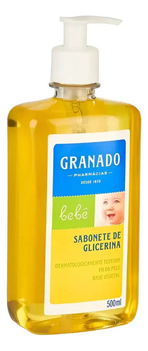 Sabonete Líquido De Glicerina Granado Bebê Tradicional 500ml
