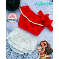 Conjunto Roupa De Bebe Ciganinha Princesas - Varias Estampas