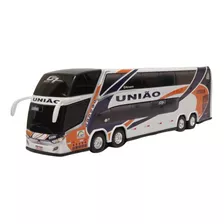 Brinquedo Ônibus Em Miniatura União Antigo 2 Andares G7