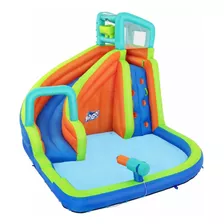 Alberca Parque Acuático Inflable Con Tobogán Bestway H2ogo