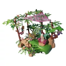 Playmobil 9132 Bosque Magico De Hadas Arboles Hamaca Hados