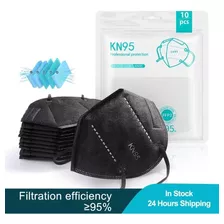 50 Máscaras Kn95 Proteção 5 Camada Respiratória Pff2 3d Kn95