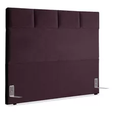 Cabeceira Cama Box Casal 138 Cm Marjorie Inspire House Suede