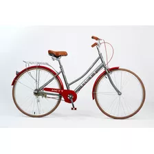 Bicicleta Urbana Kett Rodado 26 Freno Tambor Color Plateado