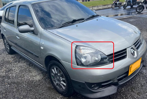 Farola Renault Clio 2003 - 2015 Derecha Negra Foto 4