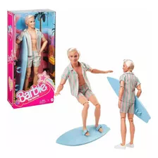 Boneco Ken Ryan Gosli Barbie Filme Dia De Praia C Acessorios