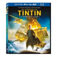 Blu-ray Las Aventuras De Tintín En 3d Y 2d, Doble Con Guante En Relieve