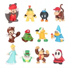 Súper Mario Bros Personajes Acción Figuras Animé Juguete 