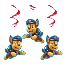 Paw Patrol Hanging Swirl Decorations3 Pcs, 26 X 4, Mult...