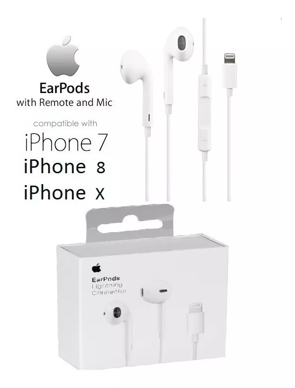 Apple Earpods Lightning *original, iPhone 13 Somos *itech