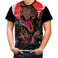 Camiseta Camisa Personalizada Jurassic Word Dinossauros 10