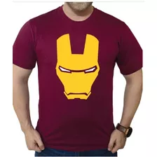 Camiseta Homem De Ferro Mark 42 Tony Stark Camisa Iron Man