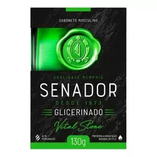 Sabonete Senador Glicerinado Vital Stone Sabão Em Barra 130g