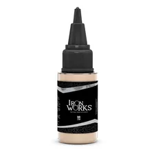 Tinta Tatuagem Cor Pele Claro 15ml Iron Works Tattoo