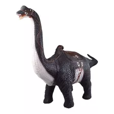 Dinosaurio Brachiosaurus Colosal Montable Goma 80cm Largo