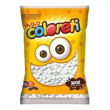 Mini Confites Coloreti 300 Gr Tipo Rocklets Blancas