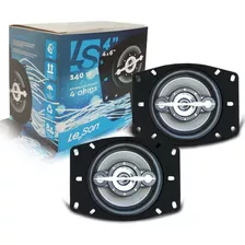 Par Alto Falante 4x6 Polegadas Quadriaxial Leson Ls4x6 140w