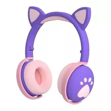 Auriculares Inalámbricos Para Niños Oreja De Gato Bk1 /8153