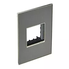 Legrand Adorne 1gang Placa De Pared De Acero Inoxidable Cuad