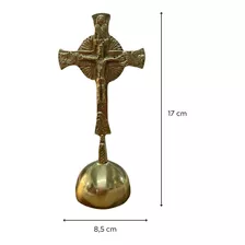 Crucifixo/cruz De Mesa E Ícone Shemá Caminho Neocatecumenal