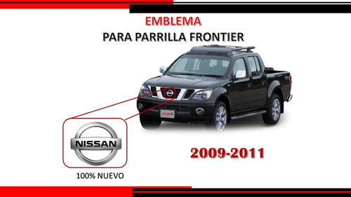 Emblema Para Parrilla Nissan Frontier 2009-2011 Foto 3