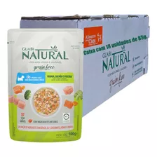 Caixa Grain Free Cão Adulto Frango, Salmão E Vegetais Guabi