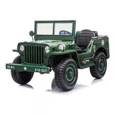 Carrinho Elétrico Infantil Jeep Willys 24 V