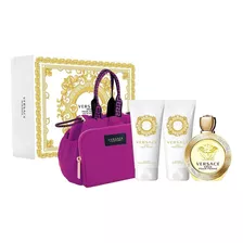 Versace Eros Pour Femme Edt 100 Ml + Sg + Bl + Bolso