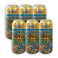 Cerveza Artesanal Antares Caravana Session Ipa X6u 473ml